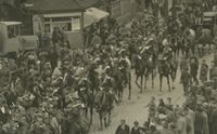 Pferdemarkt Stuttgart 1924 Ausschnitt